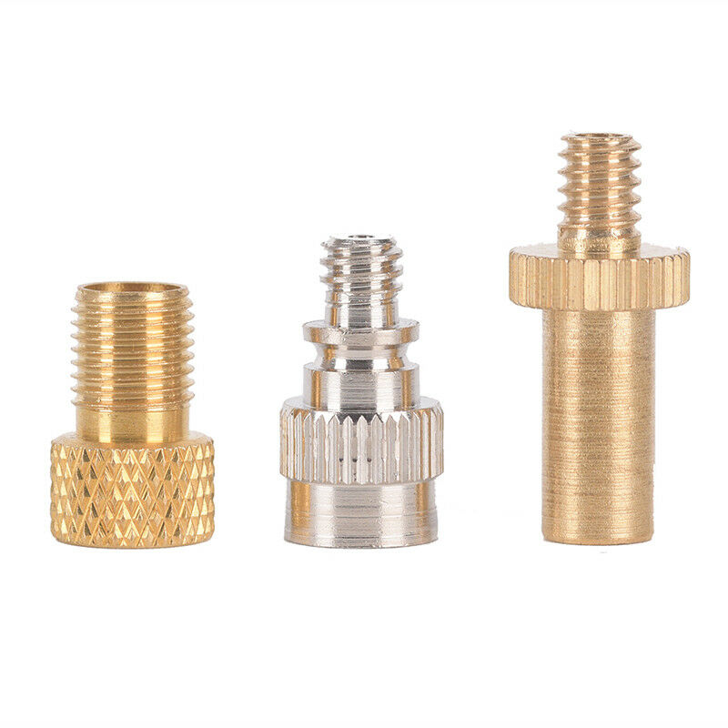3pcs/set Bike Bicycle Presta To Schrader Valve Adapters Presta Valve ExtensiY1