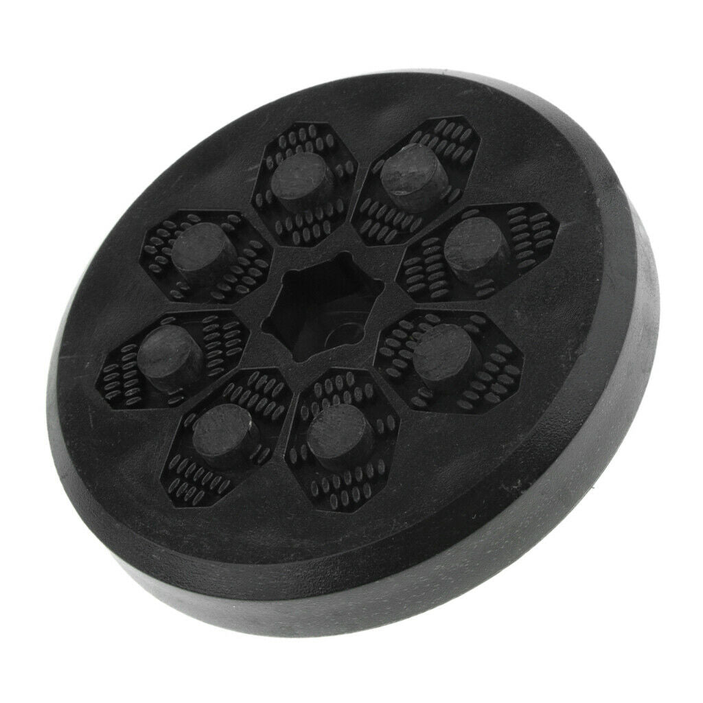 Black Slide Puck with 8 Flintstones Wear Resistant for Skateboard Longboard, Can