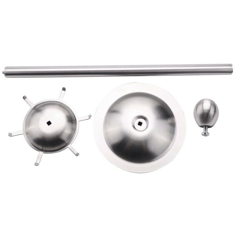 Kitchen Utensil Holder Organizer 360 Degree Rotating Carousel With Six Hooks WD3