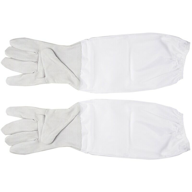 1 Pair of Gloves with Protective Sleeves ventilated Professional Anti Bee for M6