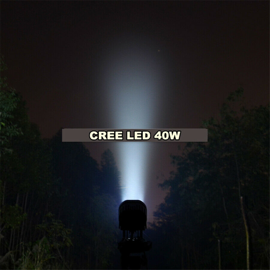 Super Bright 3'' 40W Cree LED Work Headlight Fog Light Spot Beam Motorcycle Car