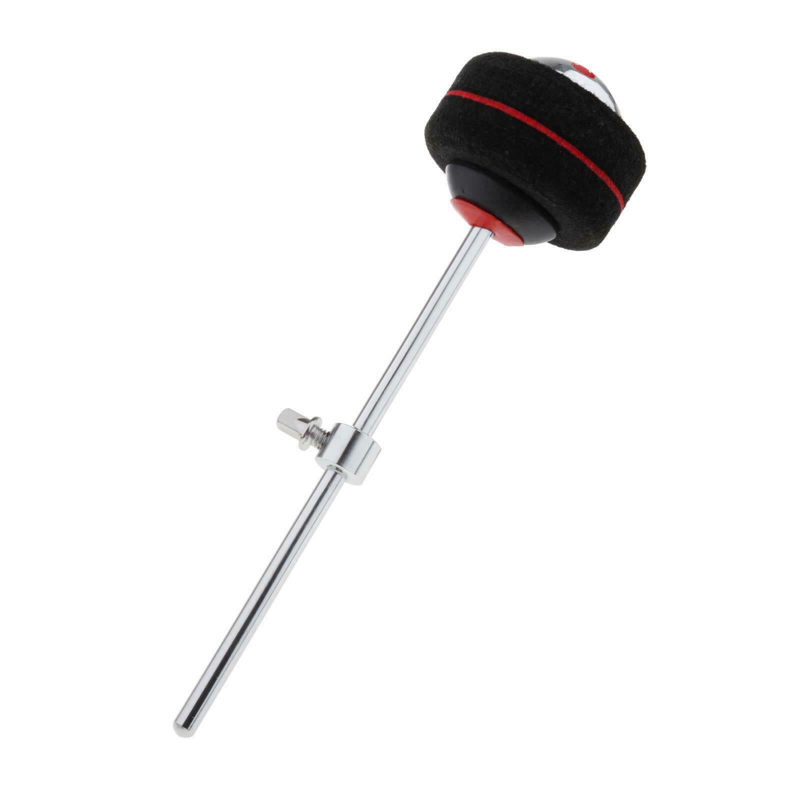 Drum Kick Beater Head Steel Black Pedal Beater for Percussion Drum Parts