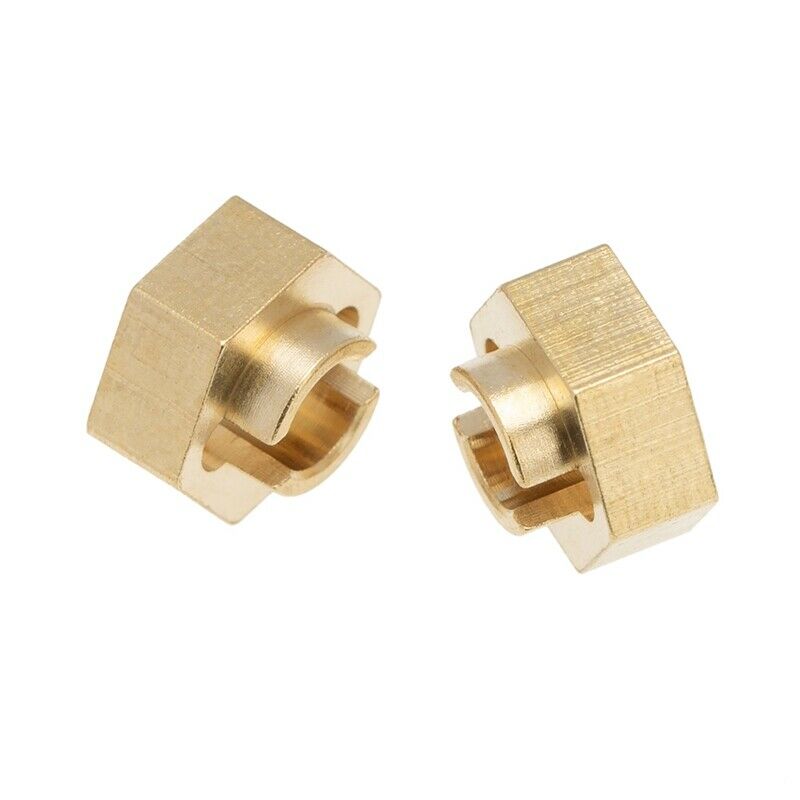 Brass 7MM Wheel Hex 3MM Extended Adapter Upgrade Accessories for 1/24 RC Cler E7