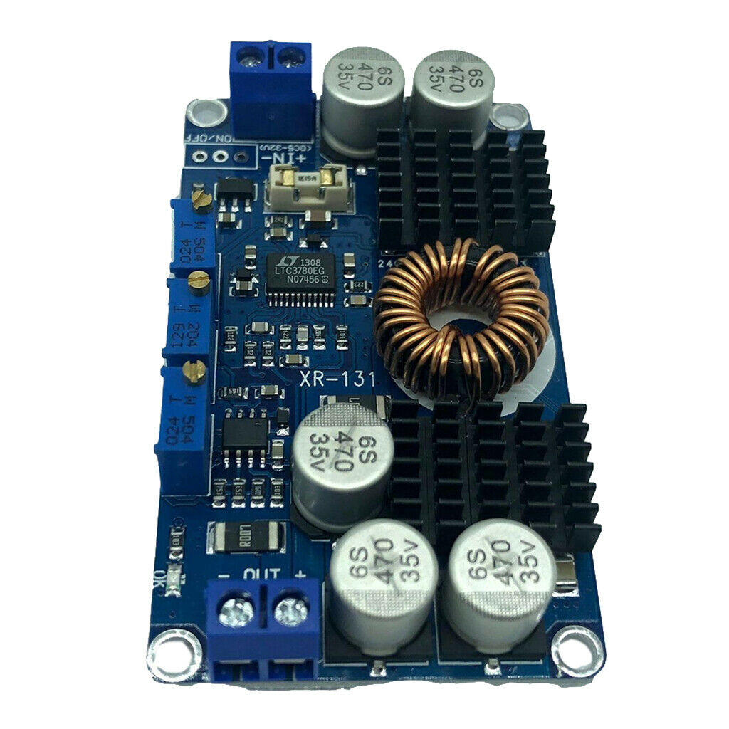 LTC3780 DC 12V Voltage Regulator, Input 5-32V ,Output 1-30V ,Automatic Step Up