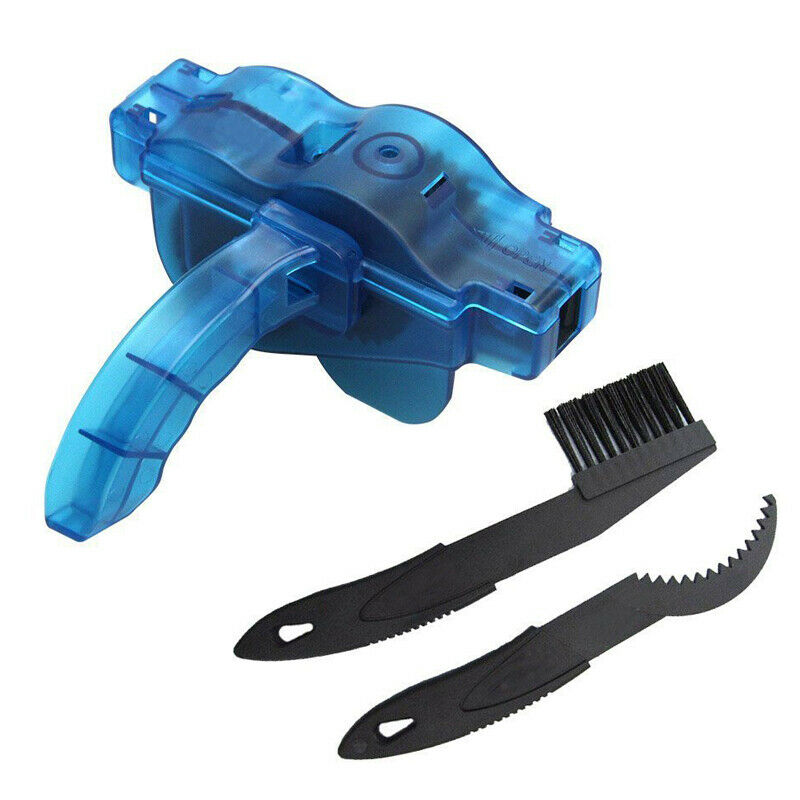 3X Bike Cycling Bicycle Chain Clean Dry Brush Cleaner Scrubber Tool ABS Plastic