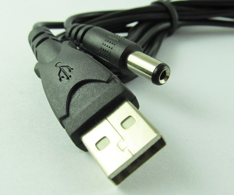 4pcs 1.5M/5Ft USB 2.0 Male Plug to 5.5x2.1mm 2.1mm DC Power Plug Cable Cord