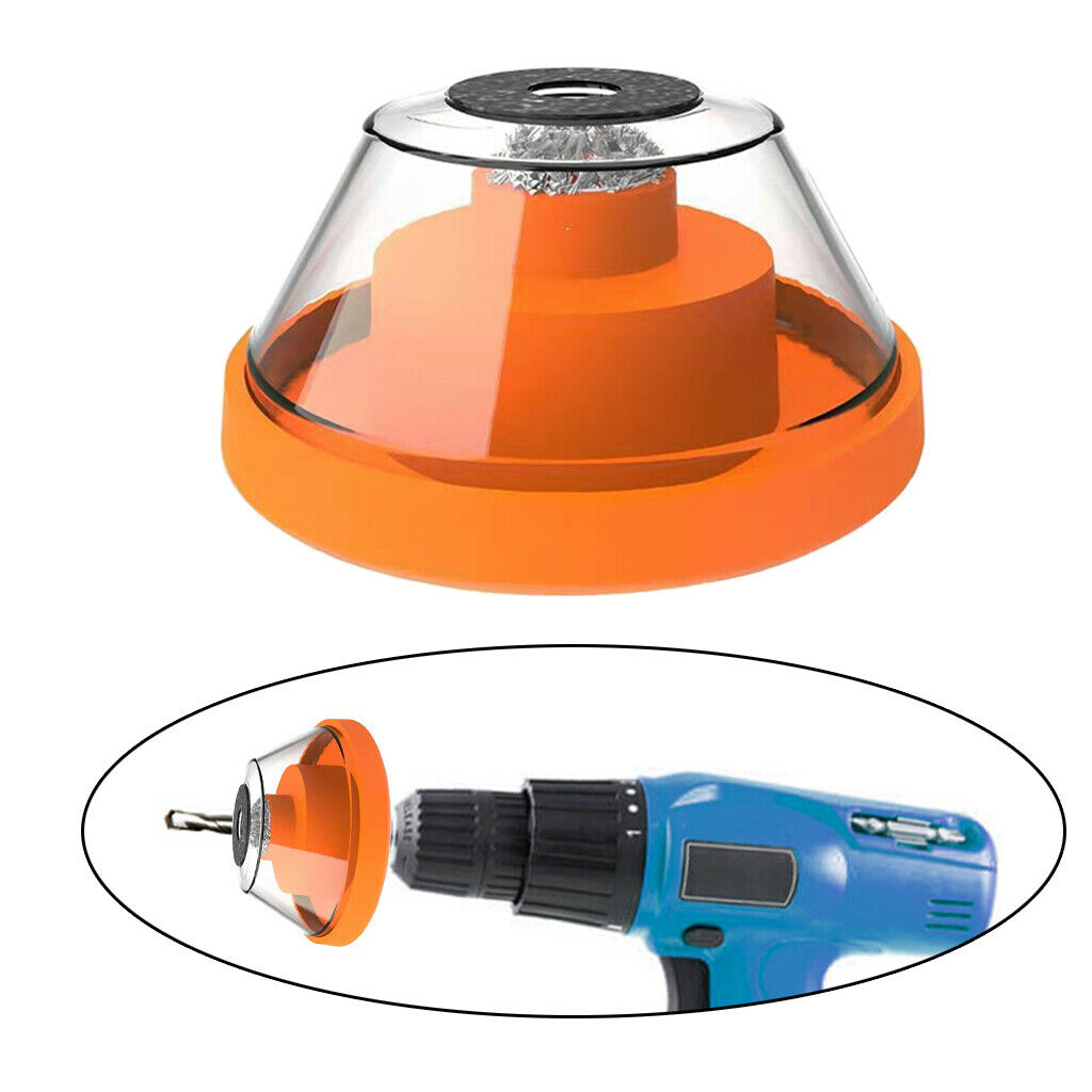 Drill Dust Collector for 4-10mm Drill Bits Shockproof Dust Catcher Accessory