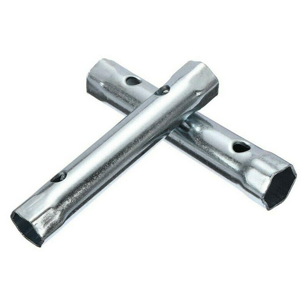 10pcs/set Metric Box Tubular Spanner Set Tube Wrench Tommy Drive Tool Kit