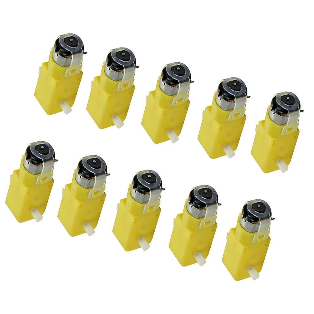 10Pcs/Set Intelligent Car TT Motor Launch Smart Car Geared Motor for