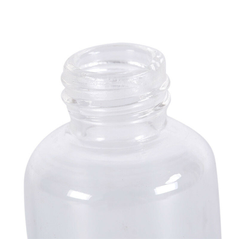 1pcs 25ml Scale lab glass vials bottles clear containers with black screw .l8