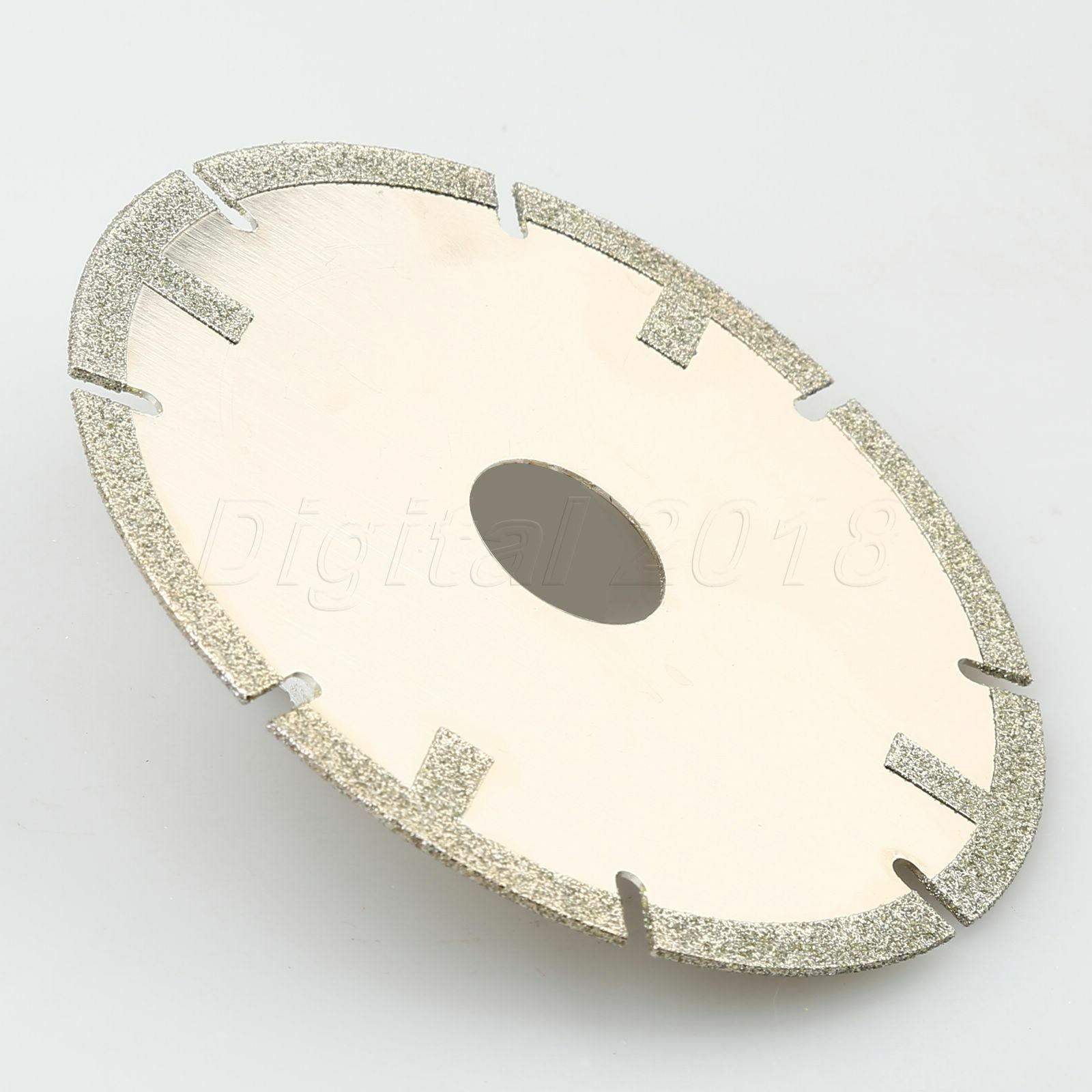 2pcs 4" Diamond Coated Tipped Cut Disc Saw Blade Wheel Rotary Tool Grit 60#