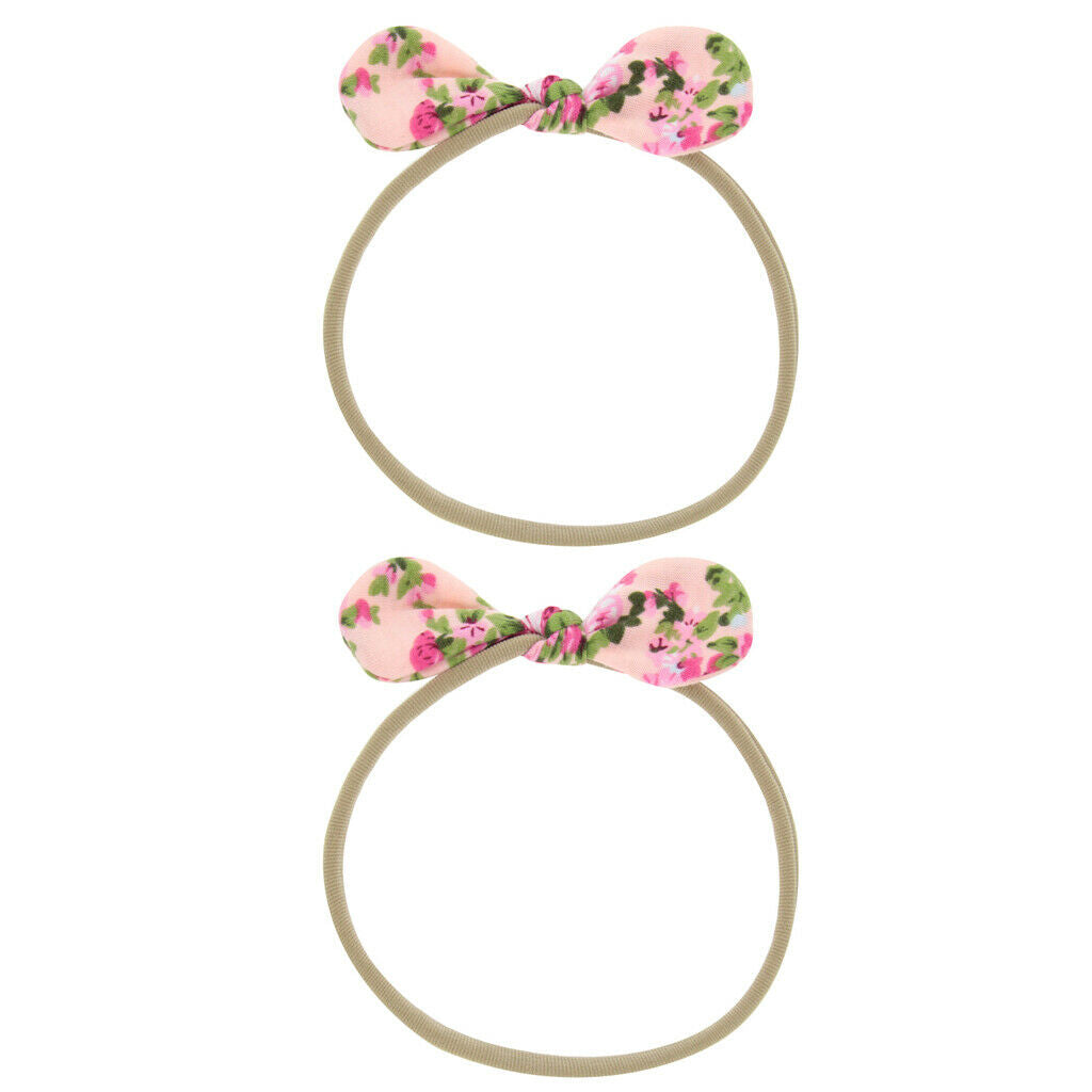 Baby Girls Crown Headband Newborn Princess Elastic Head Band Pink 1#