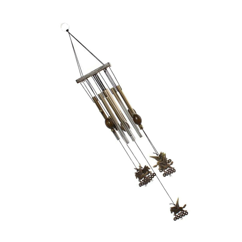 Relaxing Brass Yard Garden Outdoor Living Wind Chimes Windchimes Decor for Home