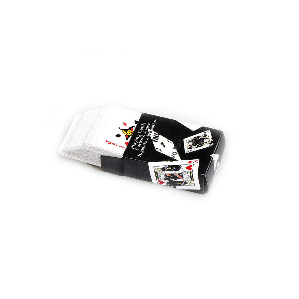 1 set Cute Mini Poker Small Playing Cards Funny Travel Game 5.3*3.8c.l8