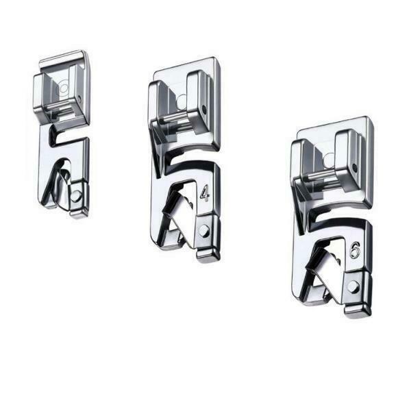 6Pcs Hemming Foot Kit Adjustable Hemmer Foot For