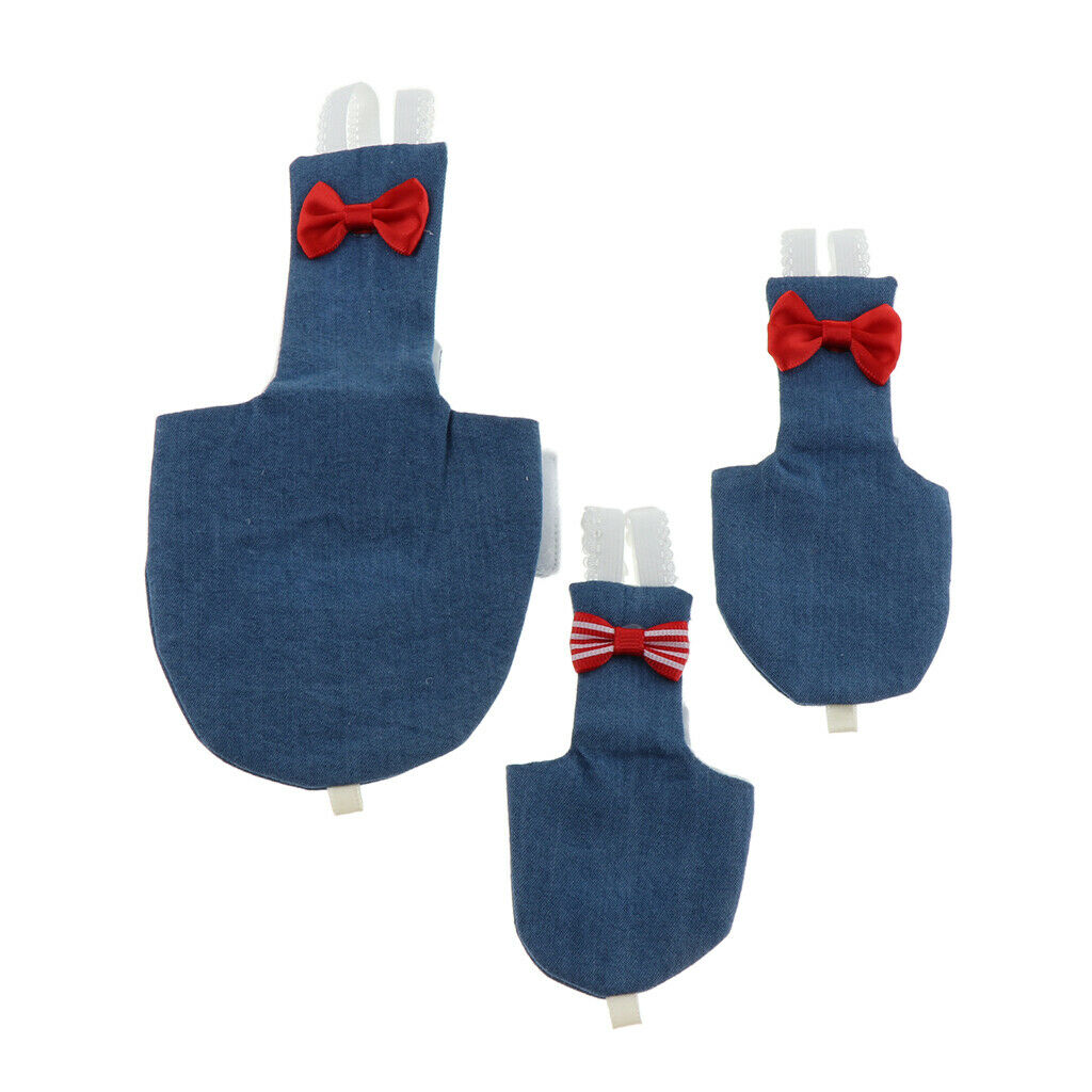 Set of 2 Adjustable Bird Flight - suit Fashion Nappy Suitable For Parrots