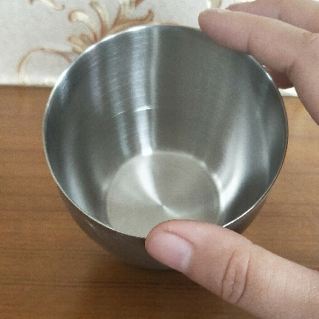 250ml Stainless Steel Tumbler Glass Beer Coffee Water Cold Mug Cup