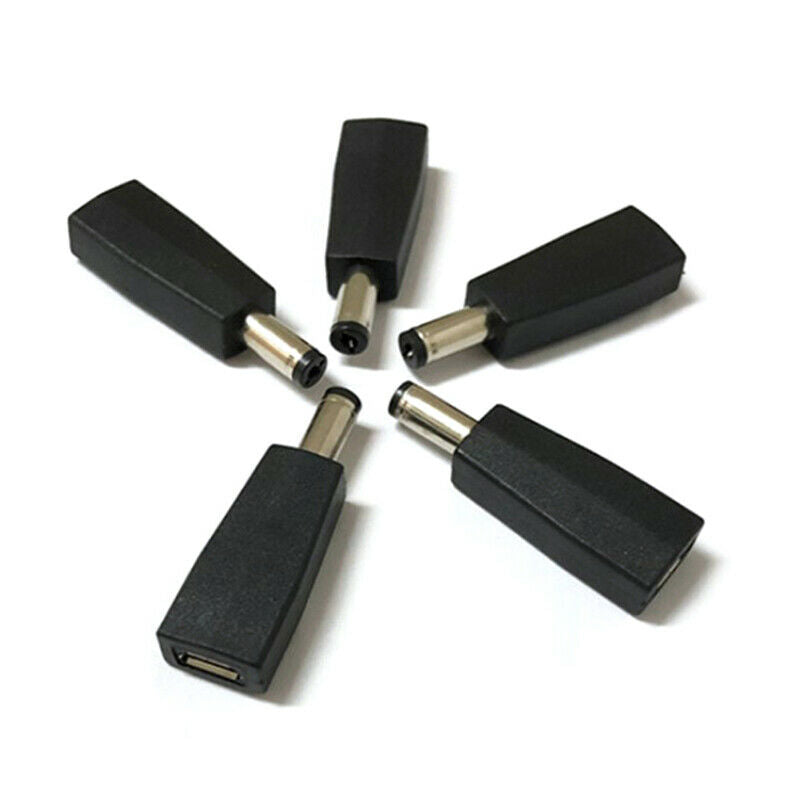 DC 5.5x2.1mm Male Plug To Micro USB Female Connector Adapter Charge Conve.l8