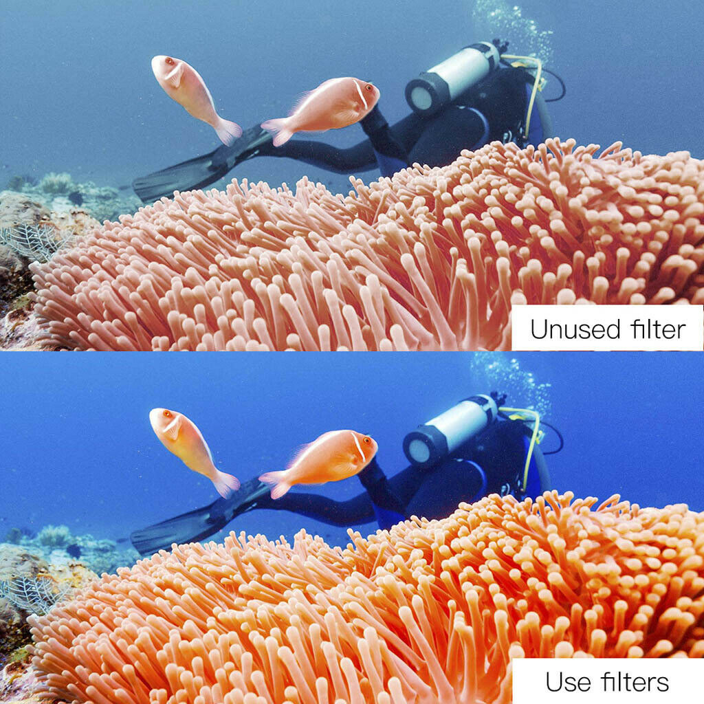Camera Accessories Red Dive Filter for DJI Osmo Action Camera