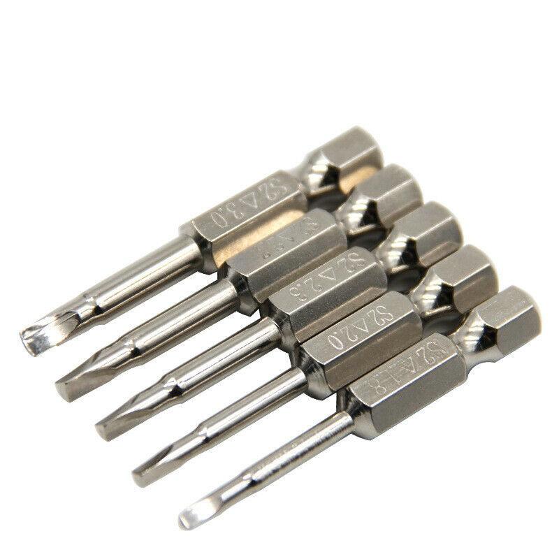 5Pcs Magnetic Triangle Bit Set S2 Material Electric Bit Electric Screwdriver Bit