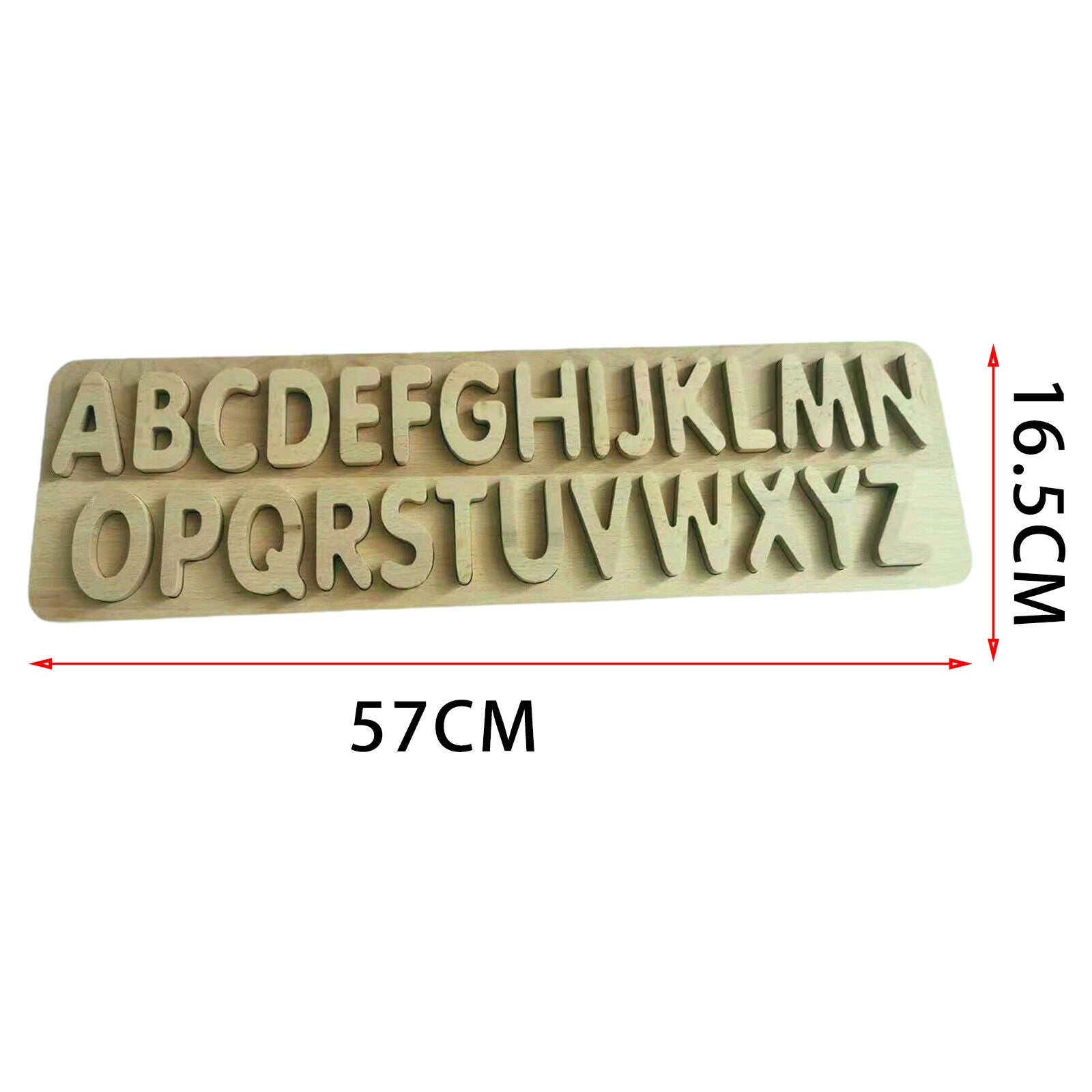 Letter Puzzle Board Toys Educational Alphabet Number Recognition Learning