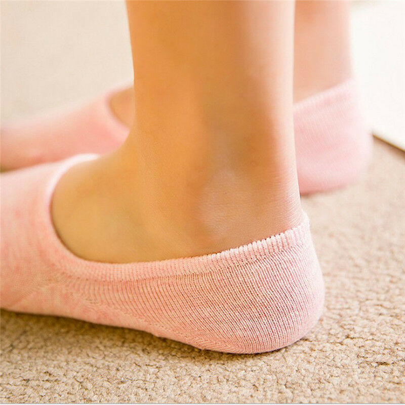 5 pairs Women Soft Candy Color Cotton Short Fashion Ankle Socks Random Color NDD