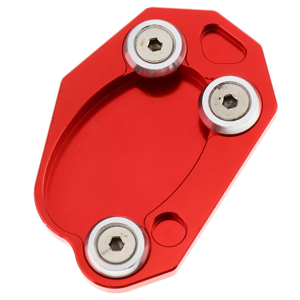 Motorcycle Kick-stand Foot Side Support for Kawasaki Z800 Z1000SX ER6 Red