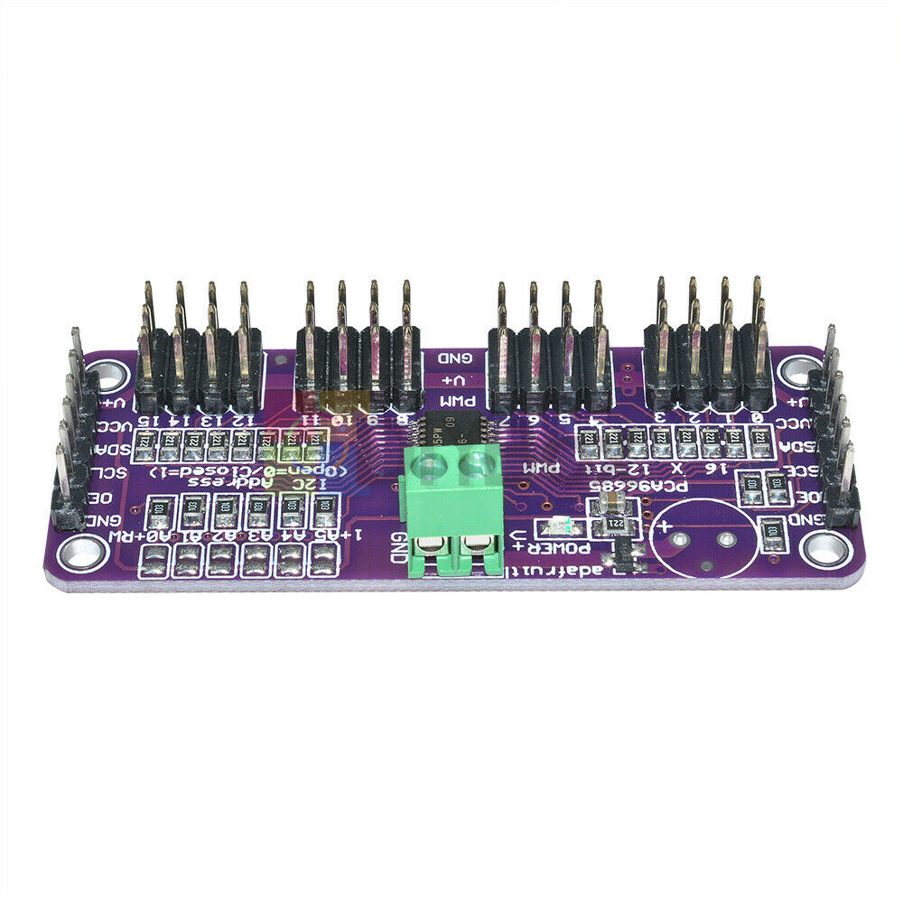 12 Bit CJMCU PCA9685 16 Channel PWM Servo Driver I2C Interface Arduino Raspberry