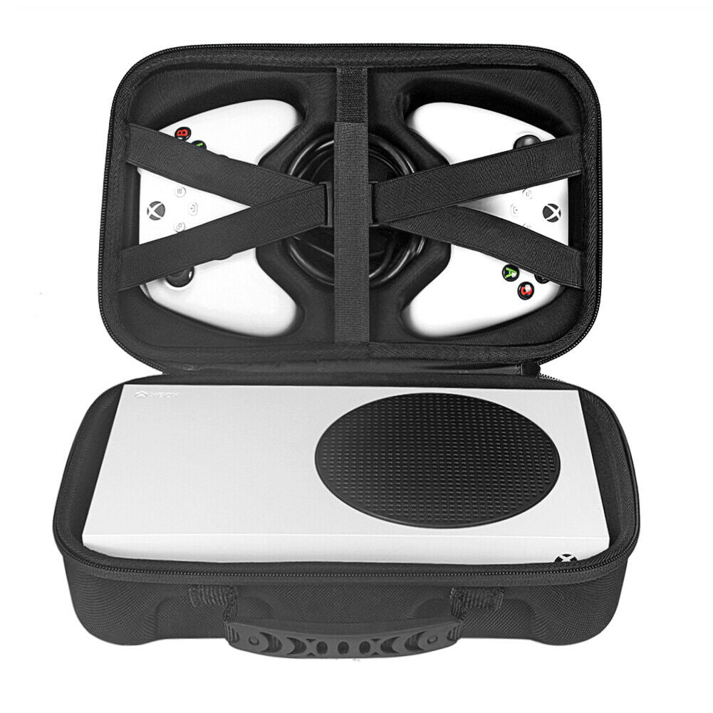 Carrying Case for Xbox Series S Game Console Travel Controllers Storage Bag