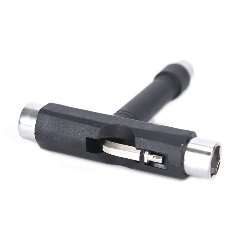Multifunctional Skateboard Tool Scooter Longboard T Shape Wrench Nut DDBDAU