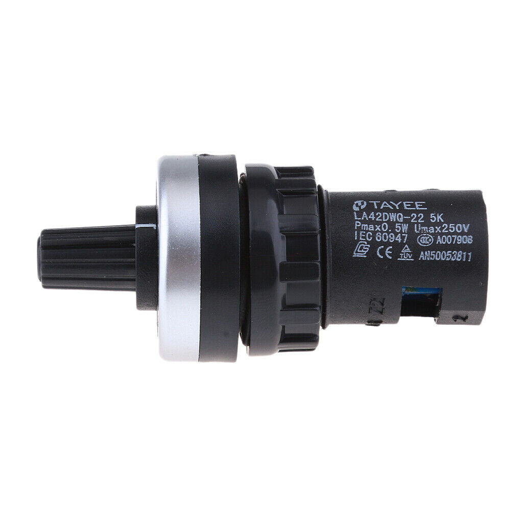 22mm Rotary Potentiometer Pot Inverter Converter Resistance 5K Governor