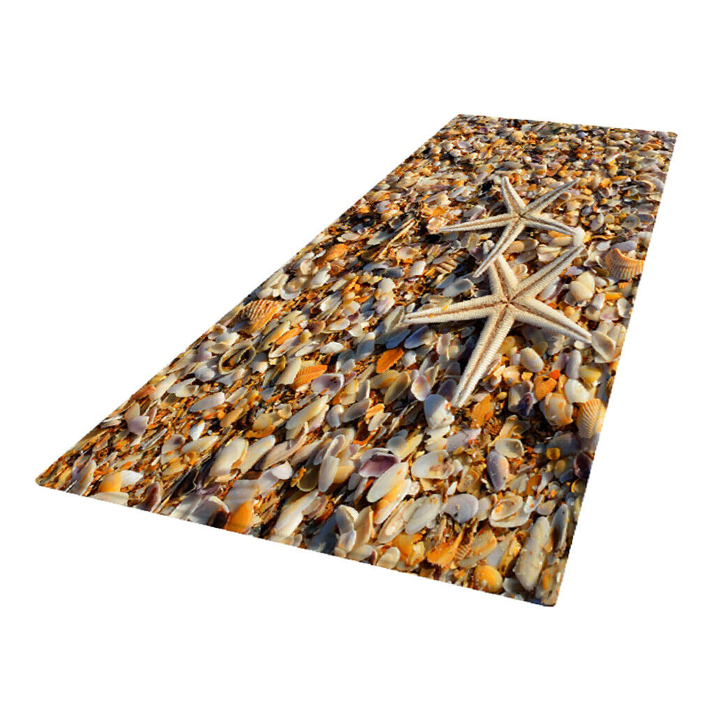 Floor Mat Bedroom Kids Room Area Carpet Baby Crawling Mat Sea Star 180x60cm