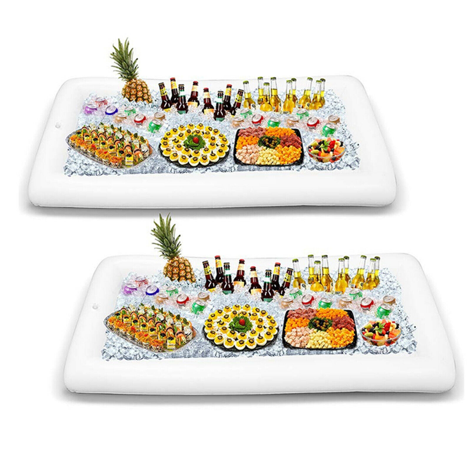 Pool Inflatable Serving Bar Place Buffet Ice Picnic Drinks Table Party