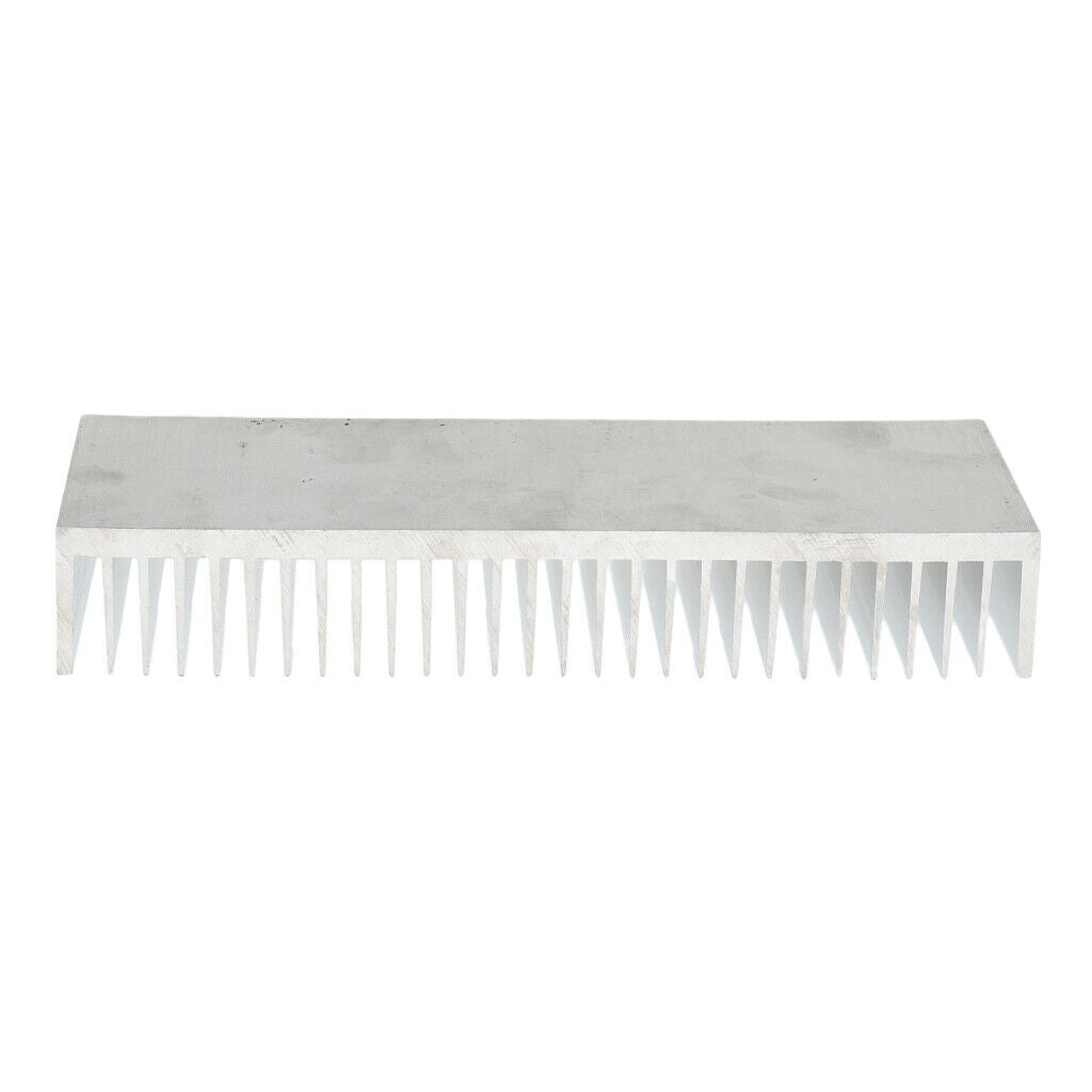 Universal Aluminium Heatsink Radiator Cooler Fin Pad 100x300x50mm