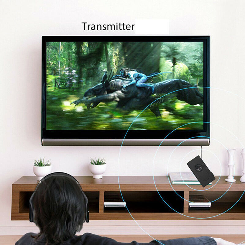 2 In 1 Bluetooth V4 Transmitter Receiver Wireless TV Phone PC Y1X2 MP3 MP.l8