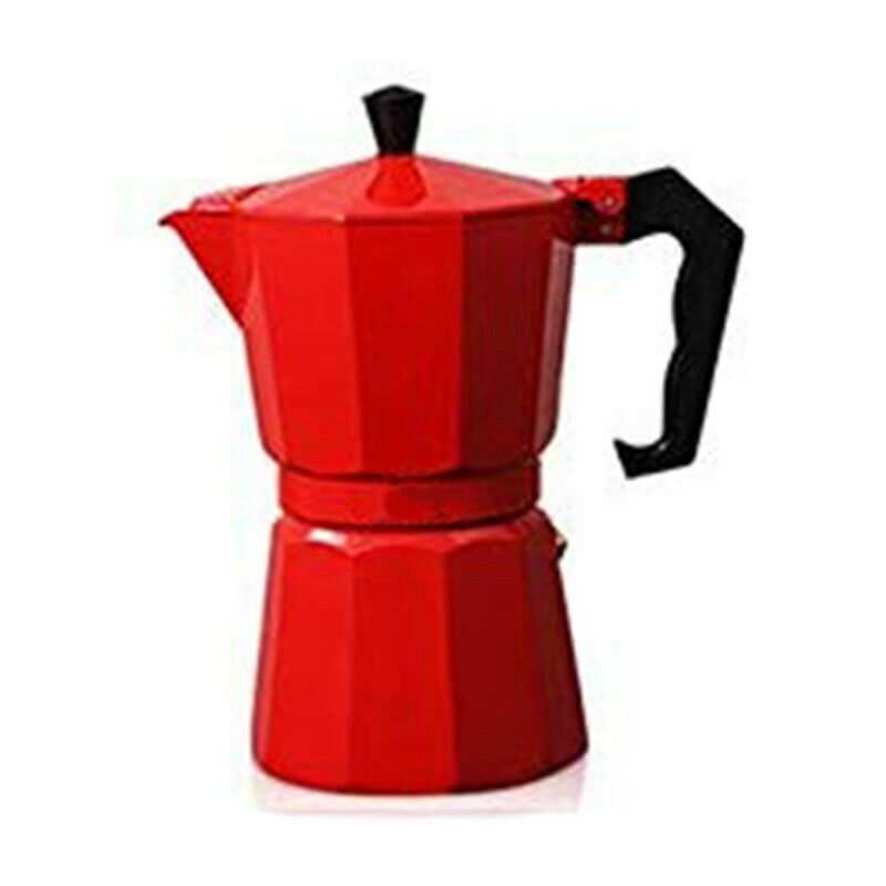Aluminum Mocha Coffee Pot Italian Coffee Maker Portable Coffee Kettle Kitchen F6
