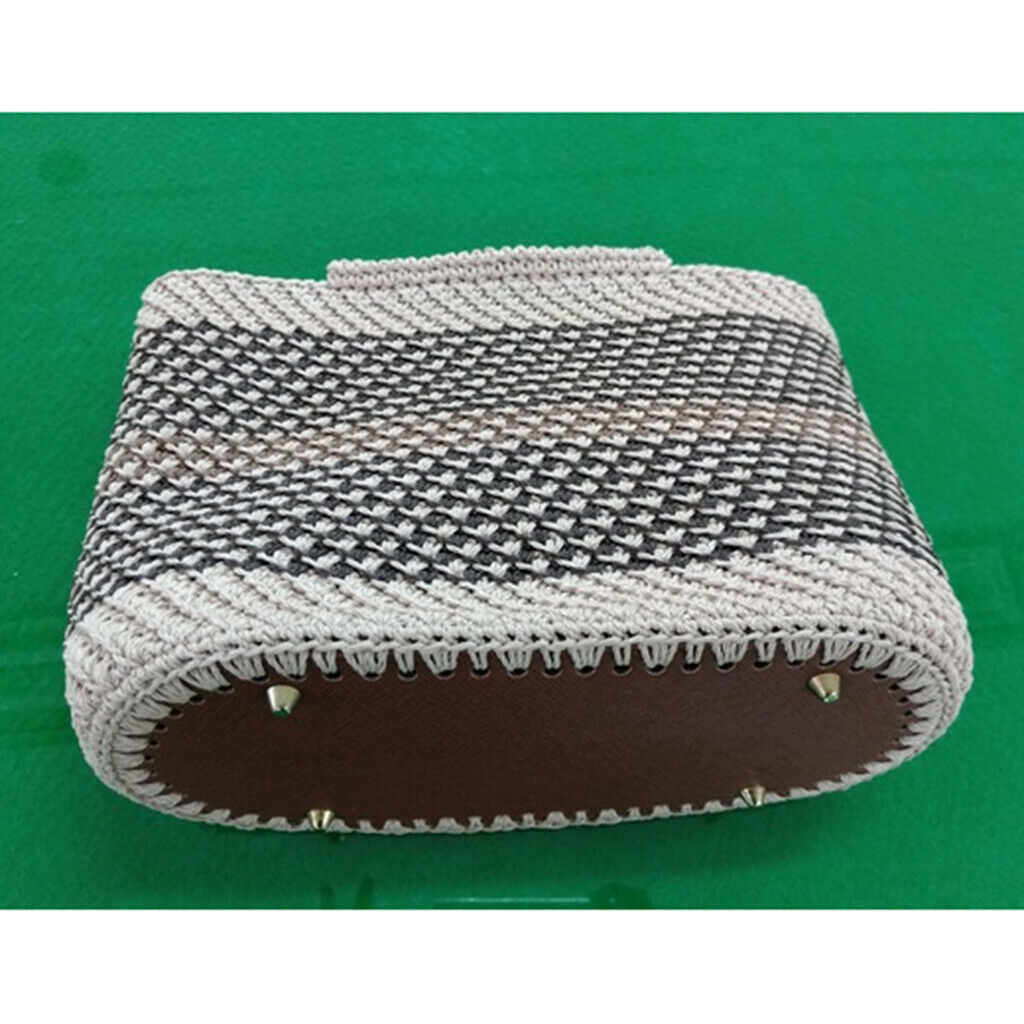 4X DIY Bag Bottom Shaper Pad Pet Bags Insert Cushion Base 38 Holes NEW Black