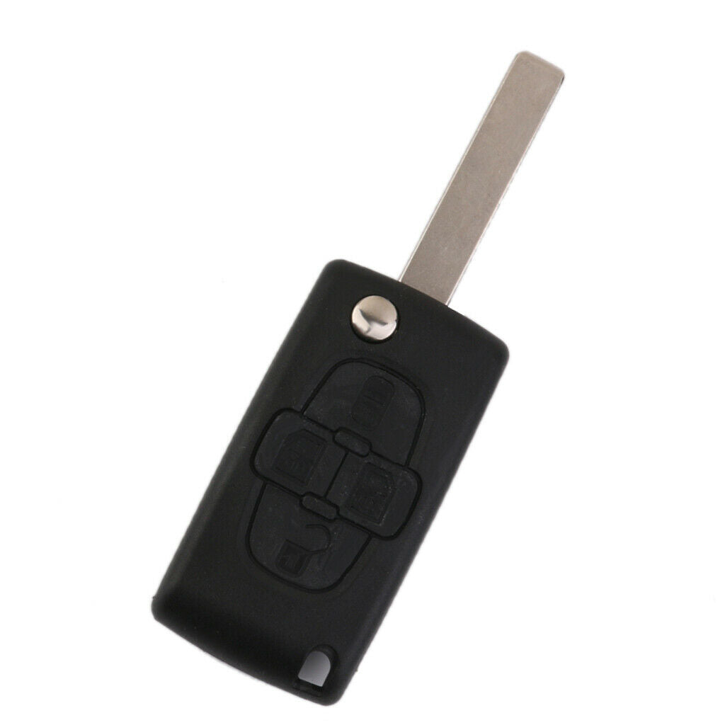Replacement Remote Car Key Fob Shell Case For Peugeot 1007 & Citroen C8