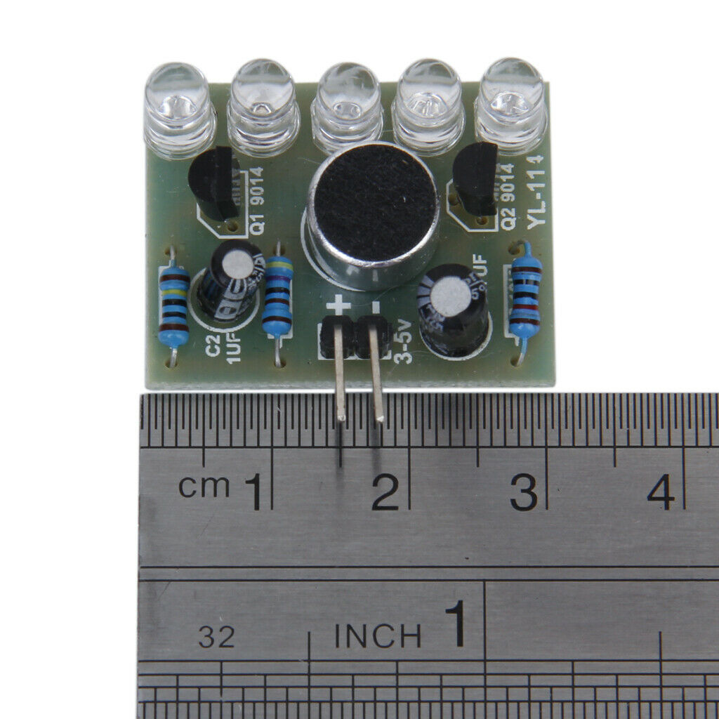 3-5.5V Sound Activated Melody Lamp Light Module Music Control Production