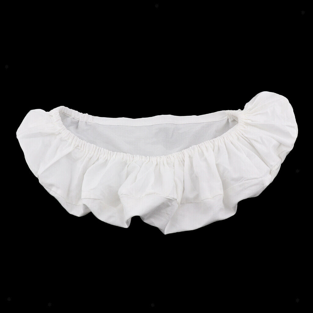 U-shaped neck pillowcase made of cotton - white colored pillowcase