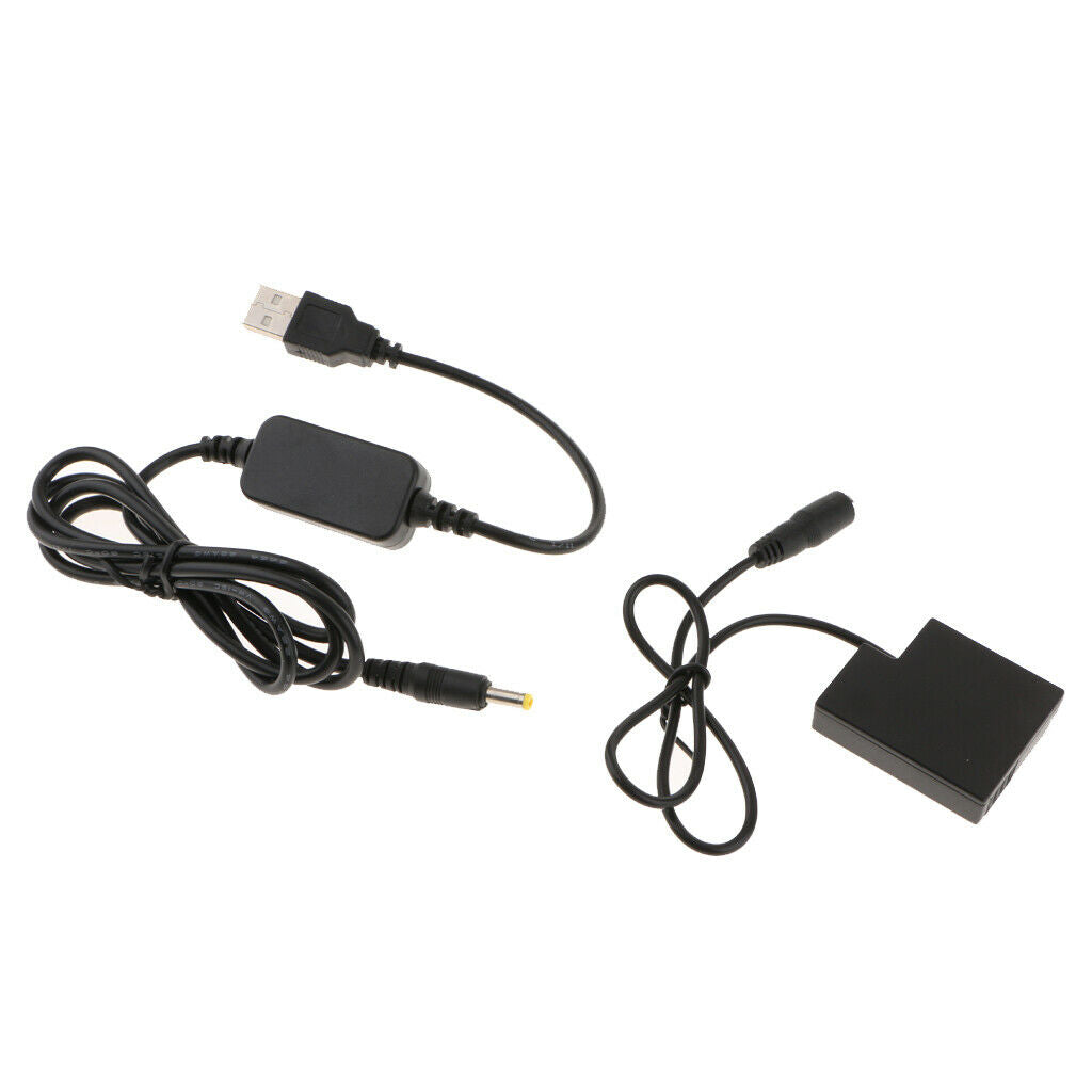 DMW-DCC15 DC Coupler + Cable for Panasonic DMC-GM1 GM5 GF5 GF8 DSLR Cameras