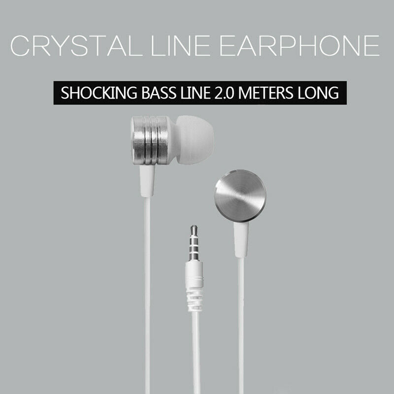 3.5mm In-ear Stereo Earbuds Headphone Earphone Headset for Mobile F7N7N7
