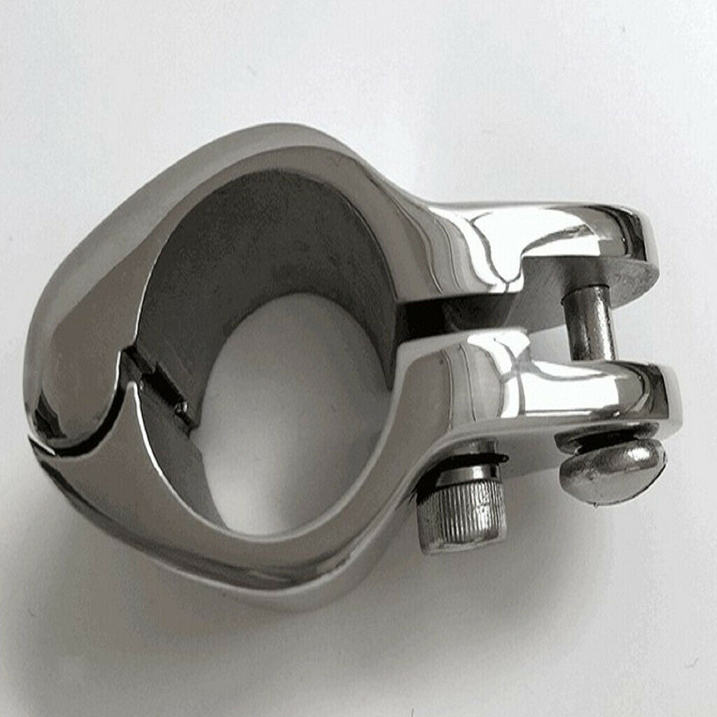 0.87" inch Boat Cover Tube Knuckle Clamp - Marine 316 Grade Stainless Steel