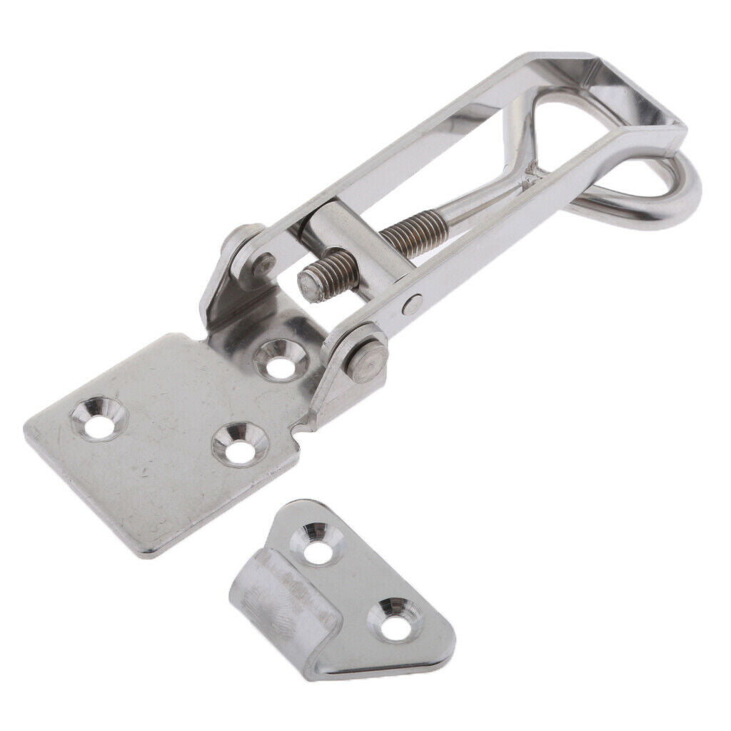 Adjustable Type 1 Anti-Rattle Latch Lock Locking Stainless Steel Latch Boat