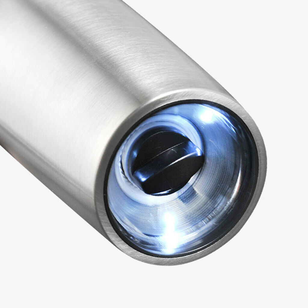 Automatic Electric Salt And Pepper Mill With LED Light Peppercorn Mill