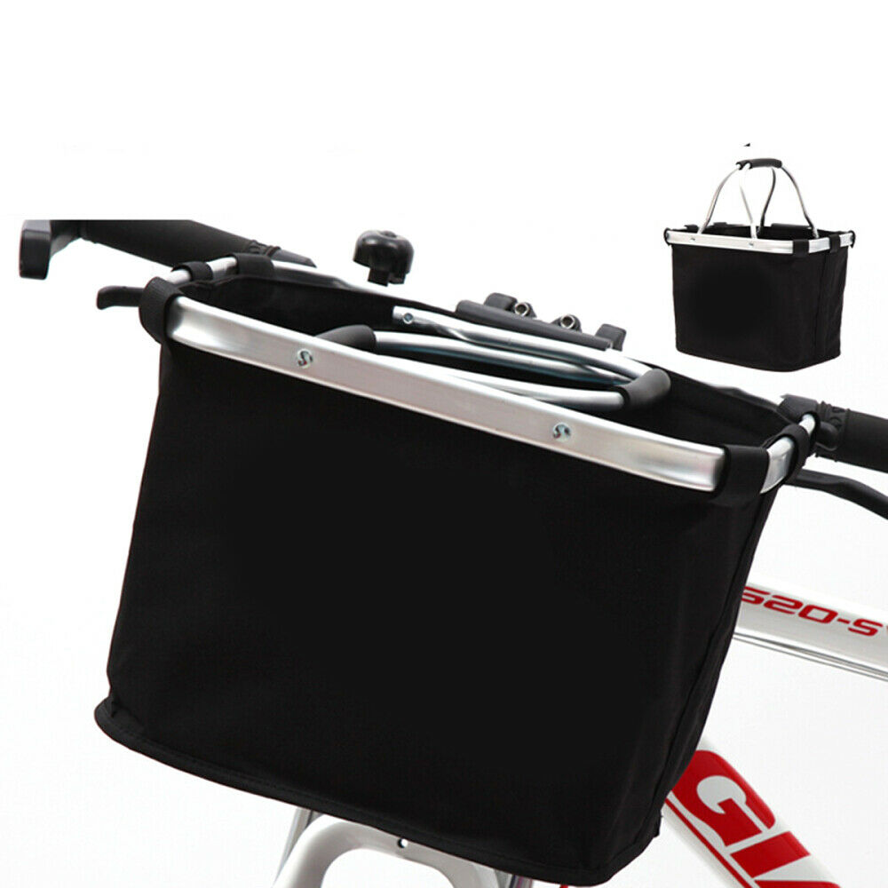 Multi-Purpose Waterproof Bicycle Handle Basket Outdoor Shopping Container