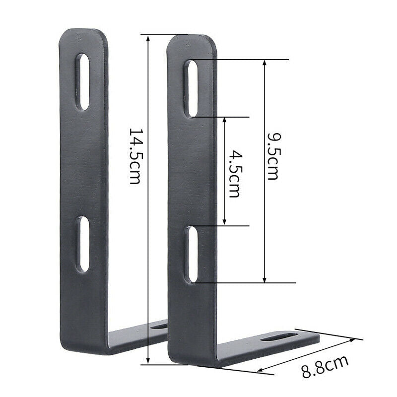 2PCS Scooter Bikes Trunk Bracket Back Support Refitting Removable Tail box Rack