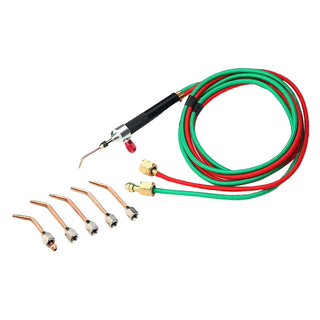 Jewelry Repairing Torch Mini Gas Torch Micro Torch with 5 Tips (Mini Gas Torch)