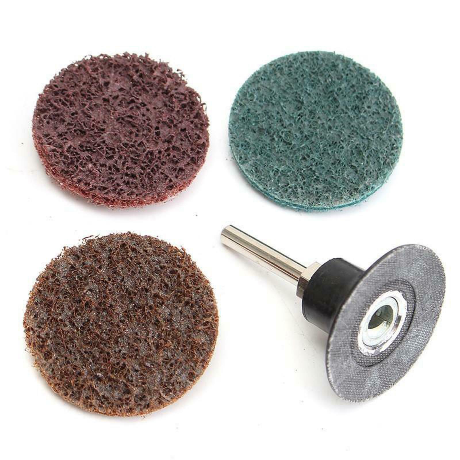 2" Quick Change Discs 60Pcs Sanding Disc With 1/4" Holder for Die Grinder