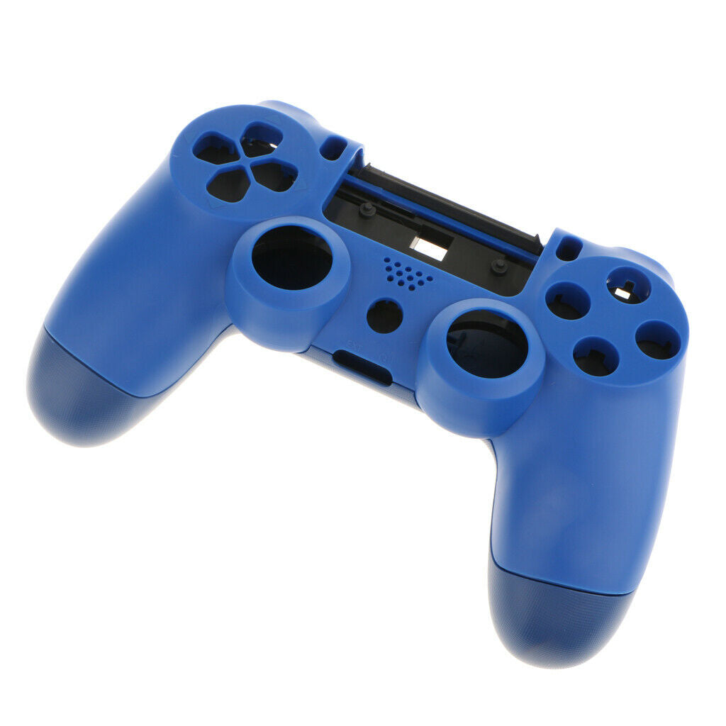 2pcs Cover Skin Protector Handle Housing Shell Case for PS4 Pro White+Blue